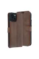 Apple İphone 15 Trend S Plus Kapaklı Kılıf - Taba