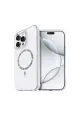 Apple İphone 14 Pro Max Live Diamond Magsafe Kapak - Şeffaf