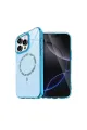 Apple İphone 15 Pro Max Live Diamond Magsafe Kapak - Mavi