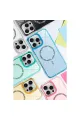 Apple İphone 11 Live Diamond Magsafe Kapak - Yeşil