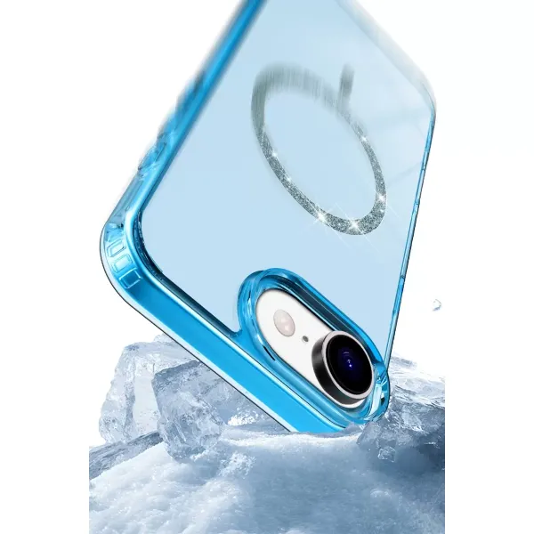 Apple İphone 16e Live Diamond Magsafe Kapak - Siyah