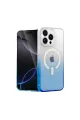 Apple İphone 14 Pro Max Pummel Shiny Magsafe Kapak - Mavi