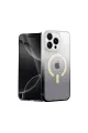 Apple İphone 14 Pro Max Pummel Shiny Magsafe Kapak - Siyah