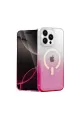 Apple İphone 15 Pro Max Pummel Shiny Magsafe Kapak - Pembe