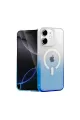 Apple İphone 11 Pummel Shiny Magsafe Kapak - Mavi