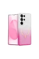 Samsung Galaxy S24 Ultra Pummel Shiny Magsafe Kapak - Pembe