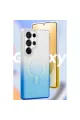 Samsung Galaxy S25 Ultra Pummel Shiny Magsafe Kapak - Pembe
