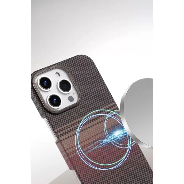 Apple İphone 16 Pro Vega Magsafe Kapak - Çöl Titanyum