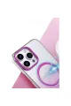 Apple İphone 14 Pro Max Glossy Magsafe Kapak - Pembe