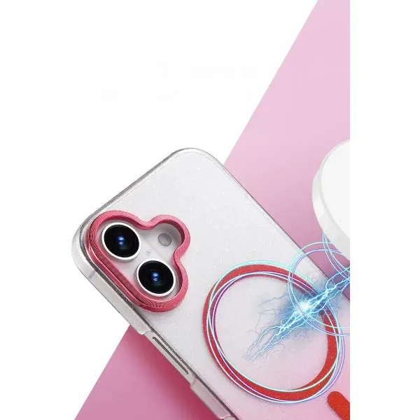 Apple İphone 16 Glossy Magsafe Kapak - Mavi