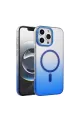 Apple İphone 16 Pro Glossy Magsafe Kapak - Mavi