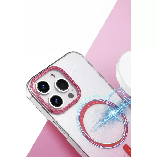 Apple İphone 16 Pro Glossy Magsafe Kapak - Mor