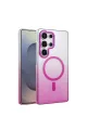 Samsung Galaxy S24 Ultra Glossy Magsafe Kapak - Mor