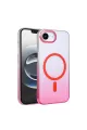 Apple İphone 16e Glossy Magsafe Kapak - Pembe