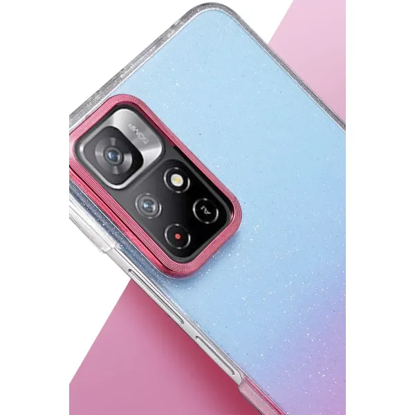 Xiaomi Redmi Note 11 Pro Glossy Kapak - Mavi