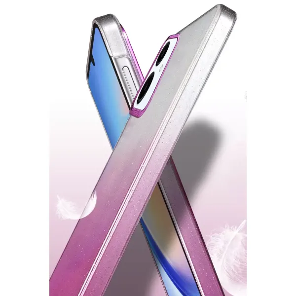 Samsung Galaxy A06 Glossy Kapak - Çöl Titanyum