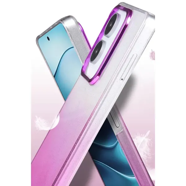 Xiaomi Redmi Note 14 4g Glossy Kapak - Mor