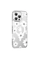 Joko Apple İphone 16 Pro Max Floral Magsafe Kapak - Beyaz