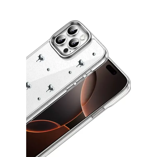 Apple İphone 15 Pro Fiyonk Desenli Kapak - Desen 1