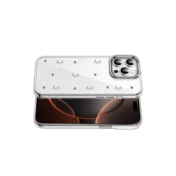 Apple İphone 15 Pro Fiyonk Desenli Kapak - Desen 4