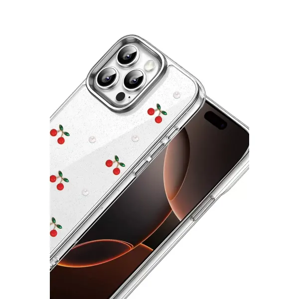 Apple İphone 15 Pro Fiyonk Desenli Kapak - Desen 9