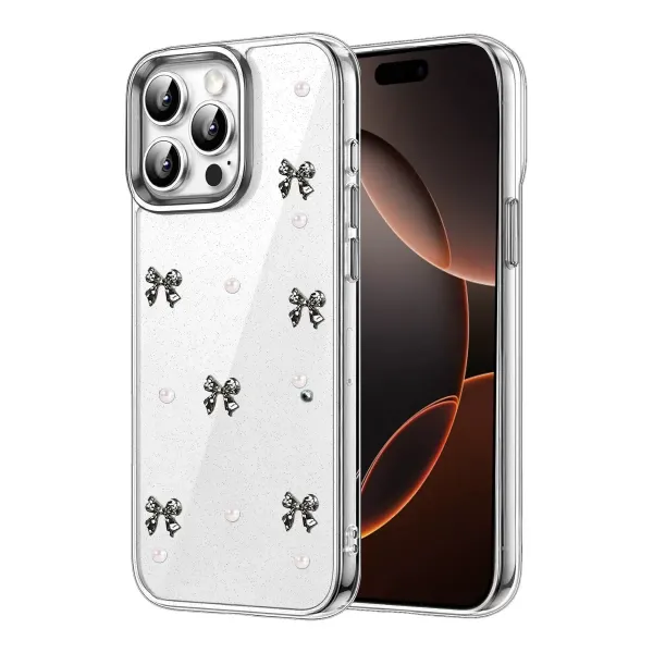Apple İphone 15 Pro Max Fiyonk Desenli Kapak - Desen 8