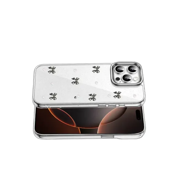 Apple İphone 15 Pro Max Fiyonk Desenli Kapak - Desen 8