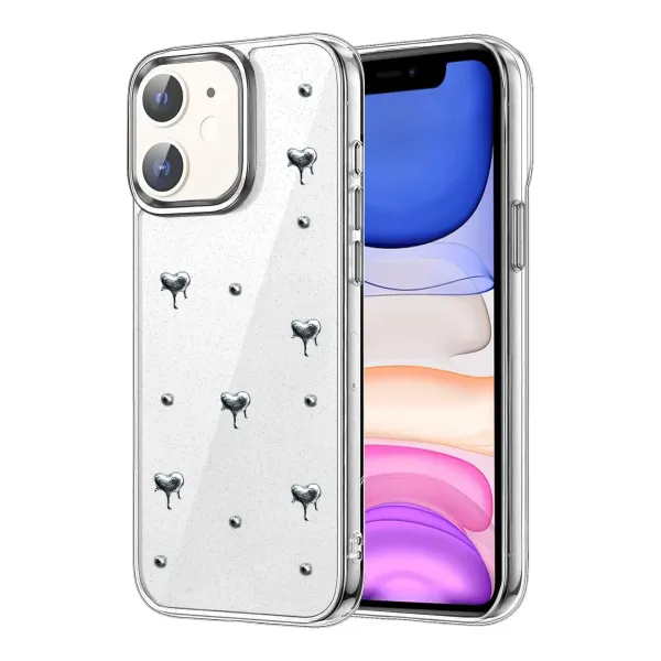 Apple İphone 12 Fiyonk Desenli Kapak - Desen 1