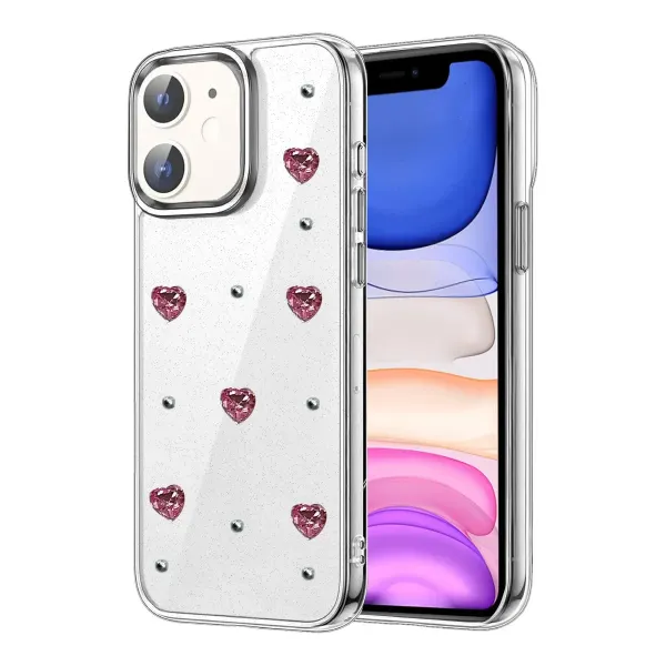Apple İphone 12 Fiyonk Desenli Kapak - Desen 3
