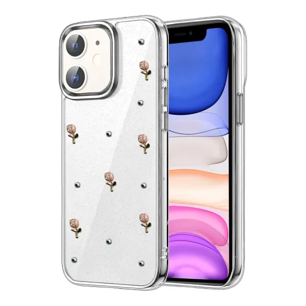 Apple İphone 12 Fiyonk Desenli Kapak - Desen 6
