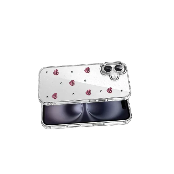 Apple İphone 16 Fiyonk Desenli Kapak - Desen 3