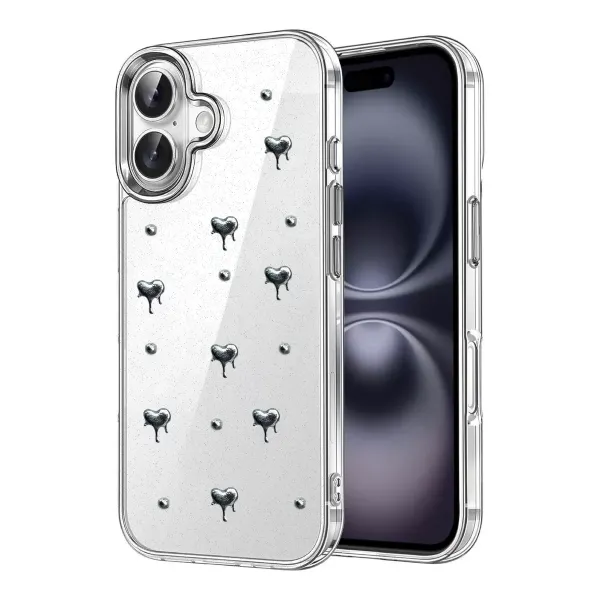 Apple İphone 16 Plus Fiyonk Desenli Kapak - Desen 1
