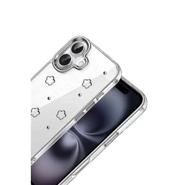 Apple İphone 16 Plus Fiyonk Desenli Kapak - Desen 2