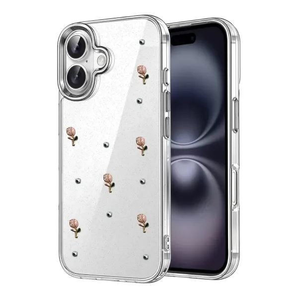 Apple İphone 16 Plus Fiyonk Desenli Kapak - Desen 6