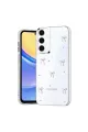 Samsung Galaxy A35 5g Fiyonk Desenli Kapak - Desen 1