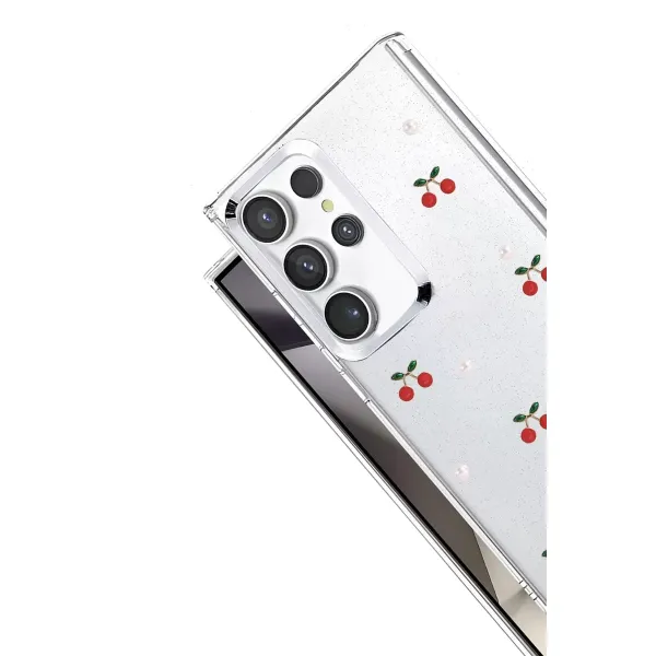 Samsung Galaxy S24 Ultra Fiyonk Desenli Kapak - Desen 9