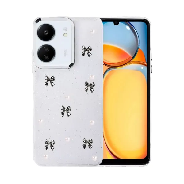 Xiaomi Redmi 13c Fiyonk Desenli Kapak - Desen 8