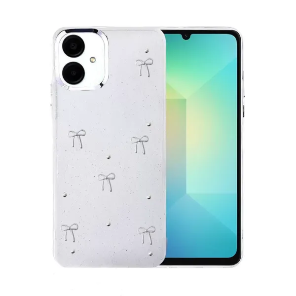 Samsung Galaxy A06 Fiyonk Desenli Kapak - Desen 1