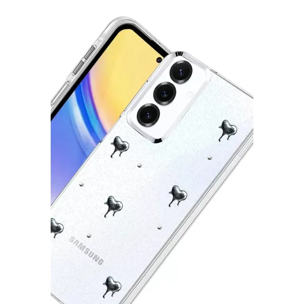 Samsung Galaxy S25 Fiyonk Desenli Kapak - Desen 1