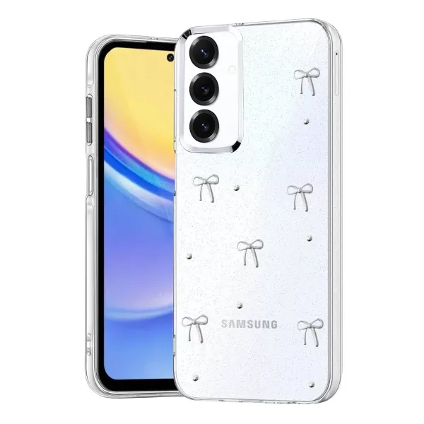 Samsung Galaxy S25 Fiyonk Desenli Kapak - Desen 5