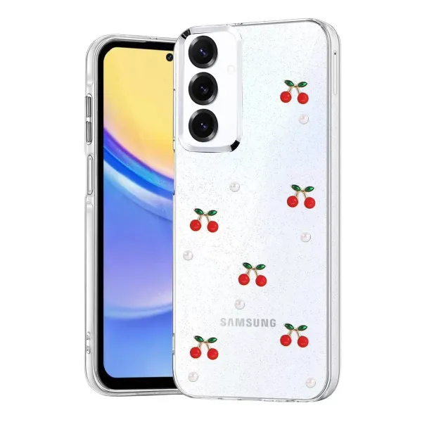 Samsung Galaxy S25 Fiyonk Desenli Kapak - Desen 9