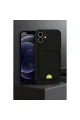 Apple İphone 11 Kılıf Kelvin Kartvizitli Silikon - Mavi