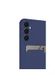Samsung Galaxy S24 Fe Kılıf Kelvin Kartvizitli Silikon - Lacivert