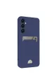 Samsung Galaxy S24 Fe Kılıf Kelvin Kartvizitli Silikon - Lacivert