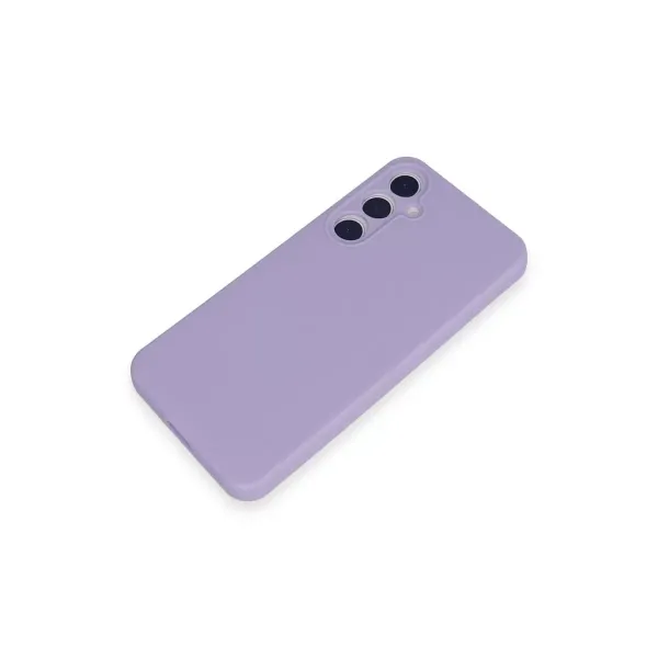 Samsung Galaxy A35 5g Kılıf Nano İçi Kadife Silikon - Lila