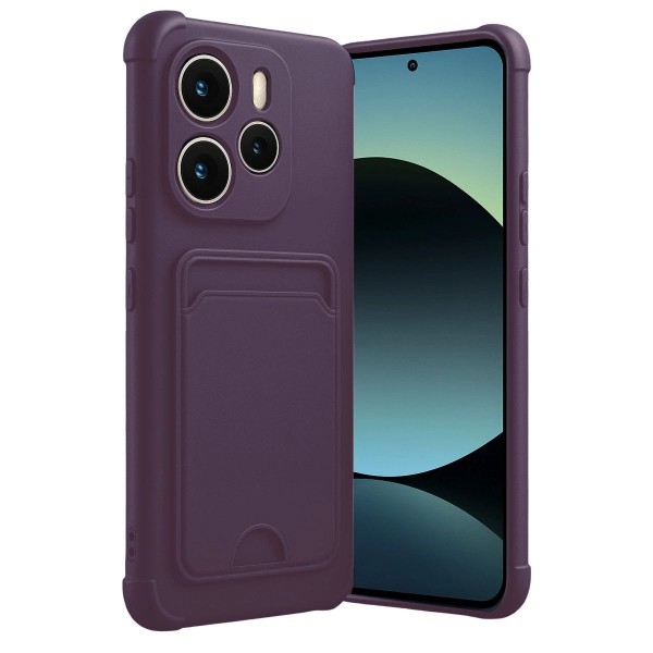 Xiaomi Redmi Note 14 4g Kelvin Kartvizitli Silikon - Derin Mor