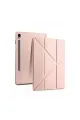 Samsung Galaxy Tab S10 Fe Plus 13.1 Kalemlikli Mars Tablet Kılıfı - Rose Gold