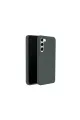 Samsung Galaxy S24 Plus Kılıf First Silikon - Koyu Yeşil