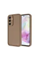 Samsung Galaxy A56 Kılıf Viera Silikon - Kahverengi