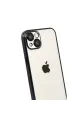 Apple İphone 15 Razer Lensli Silikon - Siyah